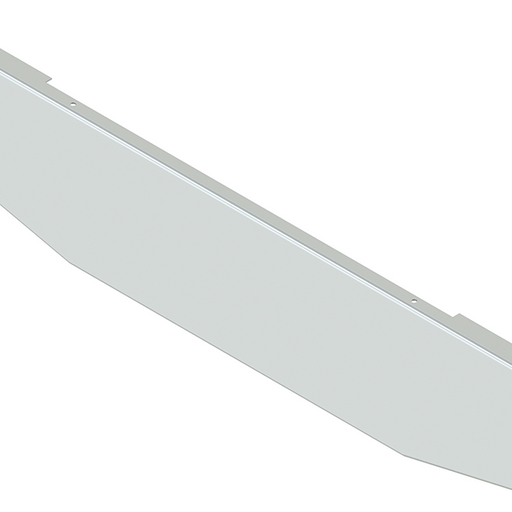 Light Gray E-GO-0000-31-2T-USX 20'' TAPERED TO 18'' BLIND MOUNT ROLLED EDGE BUMPER W/ 389 PLATES bumper