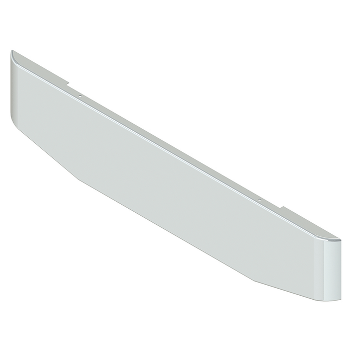 Light Gray E-GO-0000-31-2T-USX 20'' TAPERED TO 18'' BLIND MOUNT ROLLED EDGE BUMPER W/ 389 PLATES bumper