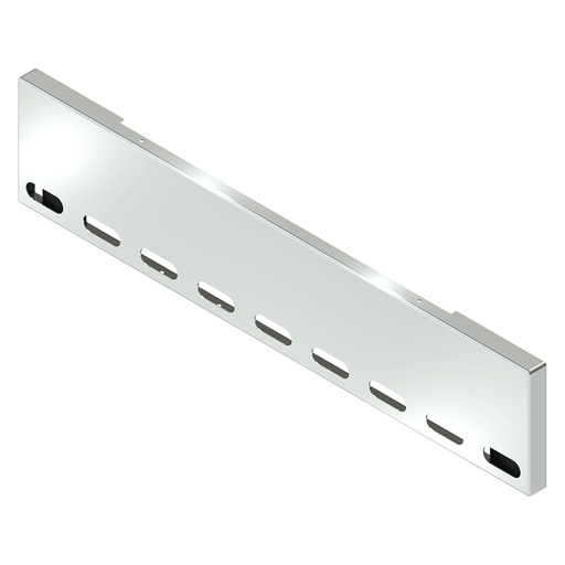 #GO-0000-52-UST-009 22'' BLIND MOUNT BOXED BUMPER W/9 OVAL LIGHT HOLES UNIVERSAL Light Gray