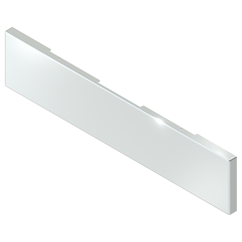 E-GO-0000-51-USX 20" PETE 389 BLANK BOXED END BUMPER bumper Light Gray