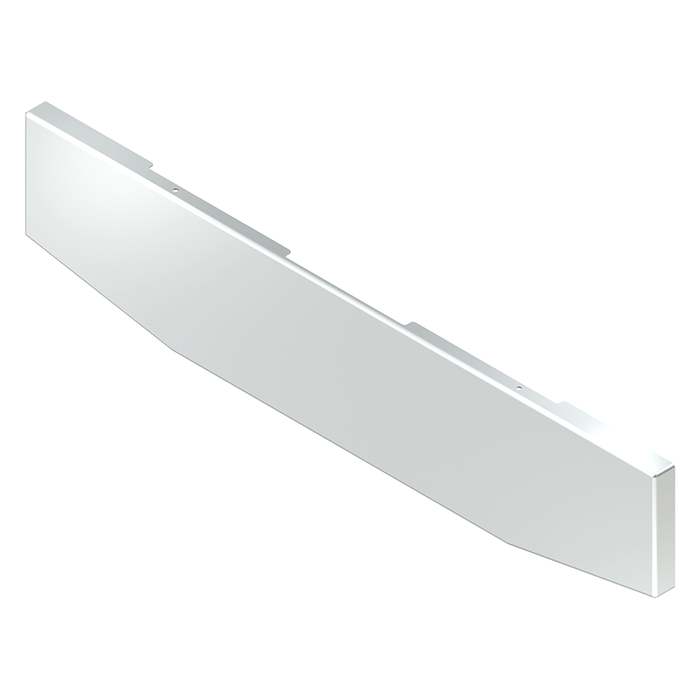 Light Gray e-go-0000-74-usx 20'' TAPERED TO 16'' STANDARD BOXED BLIND MOUNT BUMPER 389 style plates bumper