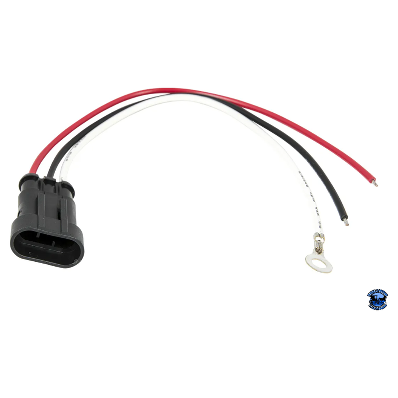 GRAND GENERAL MALE 3 PIN WEATHERPACK LIGHT PLUG 88079 Grand General Plug Light Pink