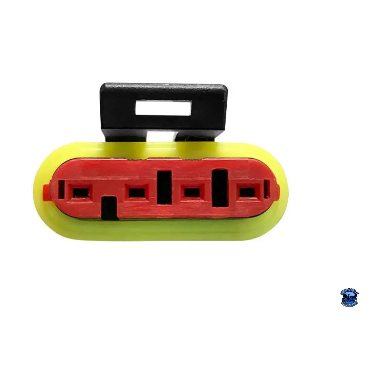 GRAND GENERAL 3-PIN WEATHER PACK SPLITTER PLUG #88077 plug Black