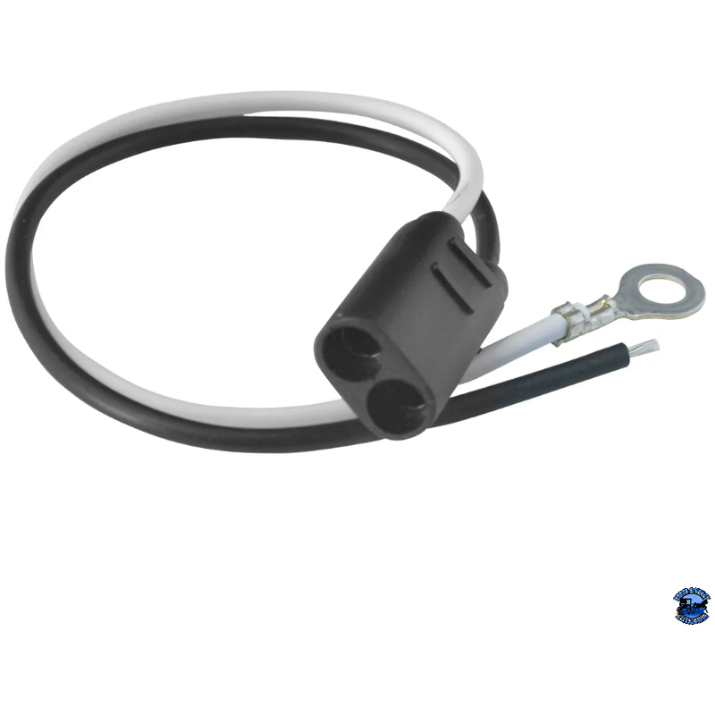 GRAND GENERAL DOUBLE FEMALE BULLET LIGHT PLUG WITH 2 WIRES #88105 Grand General Plug Dark Slate Gray