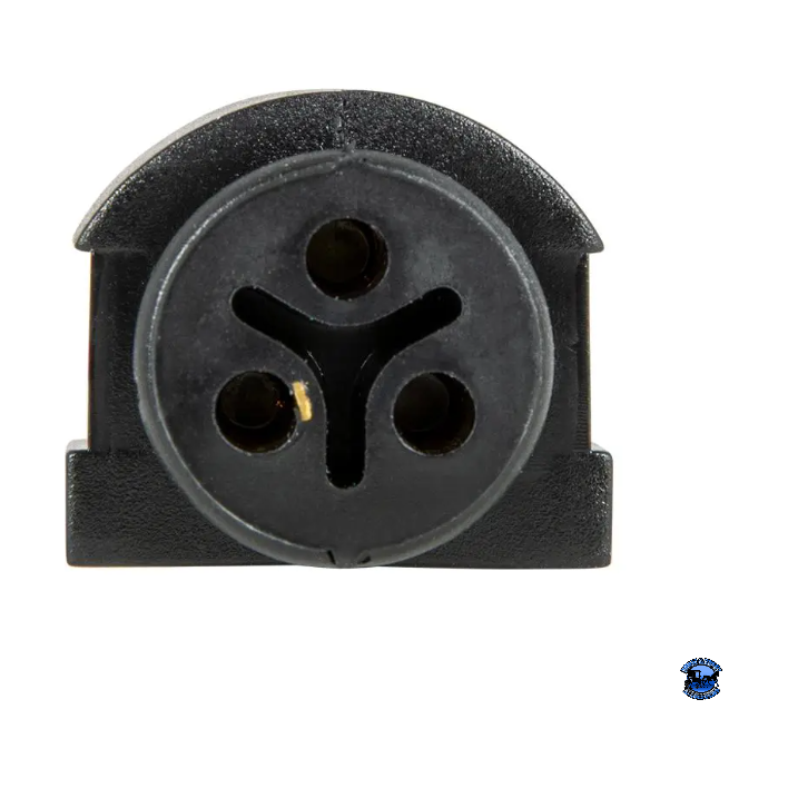 GRAND GENERAL ROUND 3 PRONG PLUG (GROTE STYLE 67002) #80467 Grand General Plug Dark Slate Gray