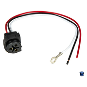 GRAND GENERAL ROUND 3 PRONG PLUG (GROTE STYLE 67002) #80467 Grand General Plug Light Gray