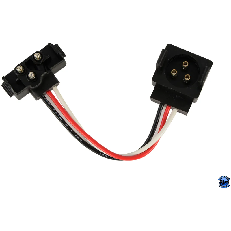 GRAND GENERAL 3-PIN LIGHT ADAPTER PLUG 88096 Grand General Plug Dark Salmon