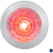 Grand General 1" Mini Push/Screw watermelon LED  Light With Chrome Plastic Bezel watermelon sealed led Amber/Amber,Amber/Clear,Red/Red,Red/Clear,White/Clear,Blue/Blue,Blue/Clear,Green/Green,Green/Clear Gray