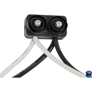 GRAND GENERAL CONTINUOUS 2-PRONG LIGHT PLUG WIRE HARNESS ROLL Wire Harness 6"/200,10"/120,12"/100,15"/80,18"/80,24"/60 Light Gray