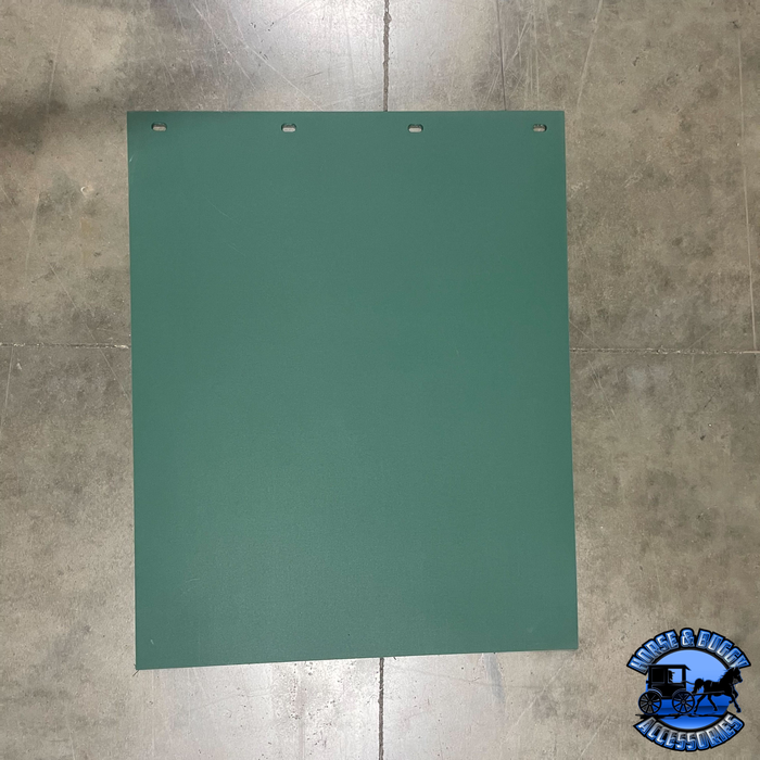 Dim Gray MUD-162430-100 1/4'' GREEN PLASTIC MUDFLAP (24'' X 30'') Smooth