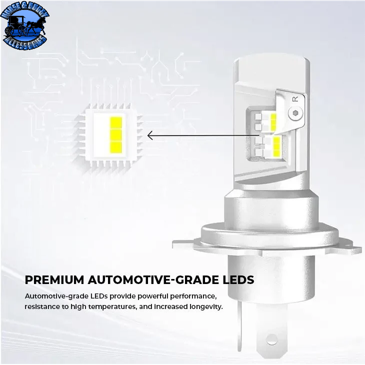 SB-GTHL-880-881 880 / 881 LED Fog Light Bulbs - Fanless - 5,000 Lumens/Set - 6500K
