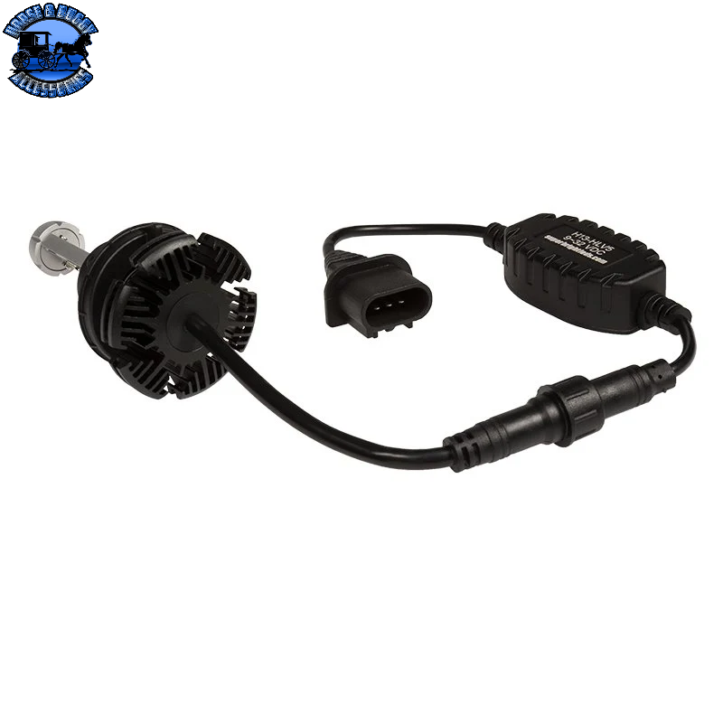 SB-H13-HLV5 H13 LED Fanless Headlight/Fog Light Conversion Kit with Adjustable Color Temperature and Compact Heat Sinks - 5,000 Lumens/Set