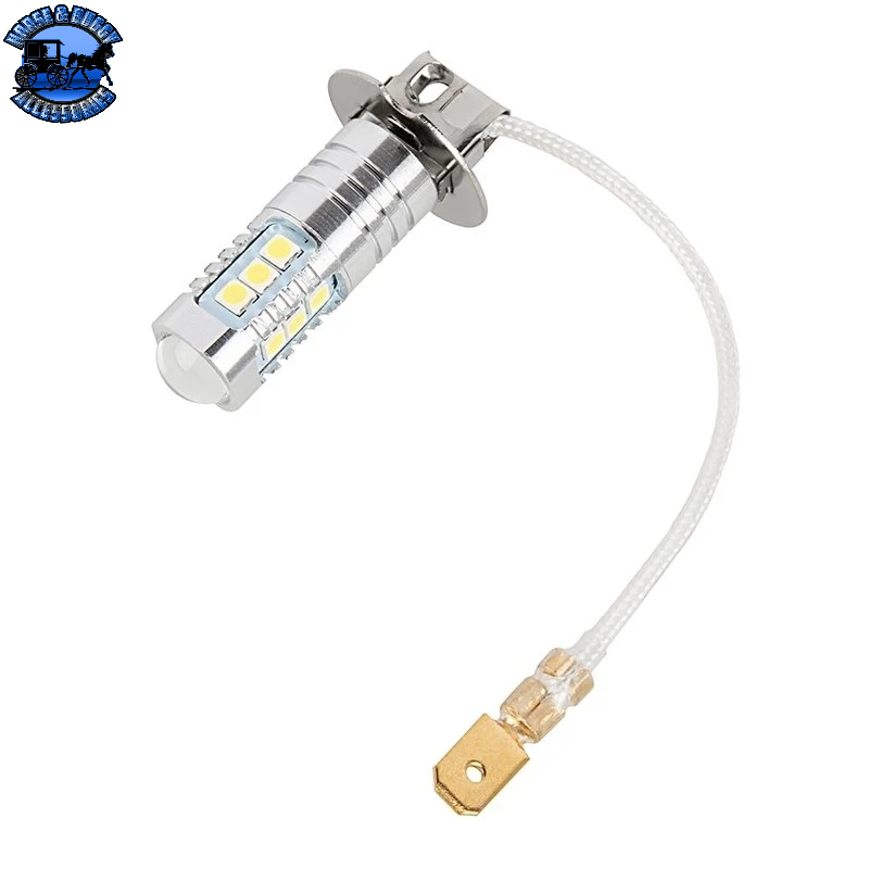 SB-H3-W14 h3 led daytime running light bulb with focusing lens 400 lumens