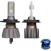 Dark Slate Gray SB-H4-HLV8 H4 LED Headlight Bulbs with Internal Driver - Fanless - 6500K - 4,400 Lumens/Set