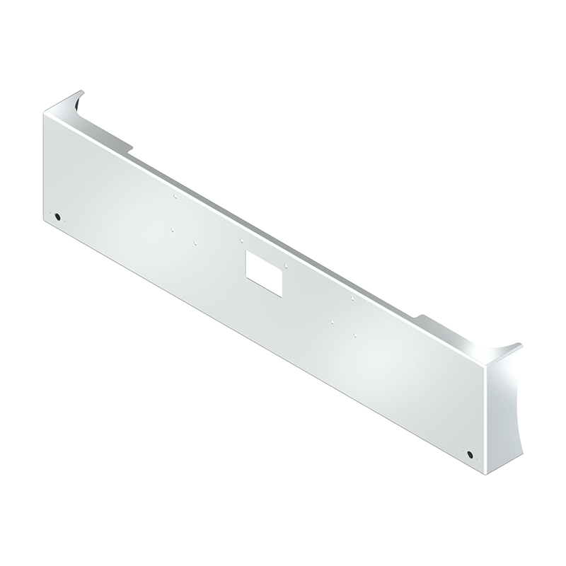 E-HC-0010-57 20'' AMERICAN EAGLE BUMPER PETE 379 W/TOW & BOLT HOLES PETERBILT BUMPER Lavender