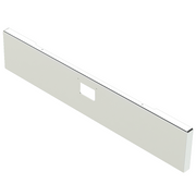 E-HC-XX10-11-UST 18'' BLIND MOUNT BOXED BUMPER W/PETE TOW ONLY PETERBILT BUMPER Light Gray