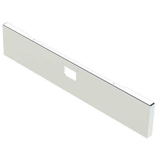 E-HC-XX10-11-UST 18'' BLIND MOUNT BOXED BUMPER W/PETE TOW ONLY PETERBILT BUMPER Light Gray