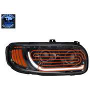 Peterbilt 389 Trux headlights (Choose style and Color) dot approved (ALL LED) PETERBILT Heated / Chrome / Driver's Side,Heated / Chrome / Passenger's Side,Heated / Black / Driver's Side,Heated / Black / Passenger's Side,Standard / Chrome / Driver's Side,Standard / Chrome / Passenger's Side,Standard / Black / Driver's Side,Standard / Black / Passenger's Side Dark Slate Gray