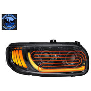 Peterbilt 389 Trux headlights (Choose style and Color) dot approved (ALL LED) PETERBILT Heated / Chrome / Driver's Side,Heated / Chrome / Passenger's Side,Heated / Black / Driver's Side,Heated / Black / Passenger's Side,Standard / Chrome / Driver's Side,Standard / Chrome / Passenger's Side,Standard / Black / Driver's Side,Standard / Black / Passenger's Side Goldenrod