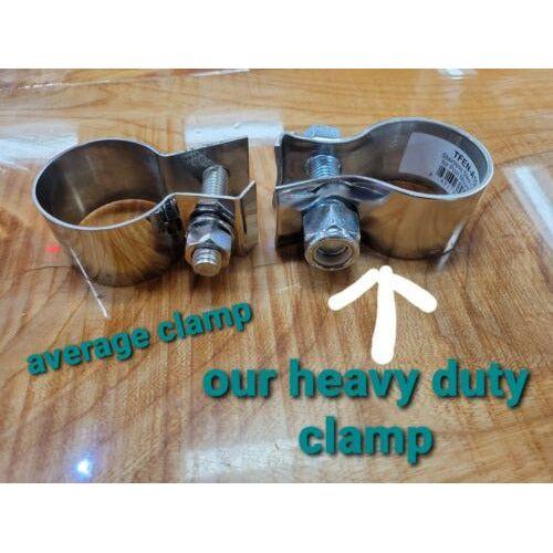 hogebuilt single axle fender Stainless Steel 80" Pair w/heavy duty brackets (h-2706 4x mq2012 4x 1447) SINGLE AXLE FENDER Rosy Brown