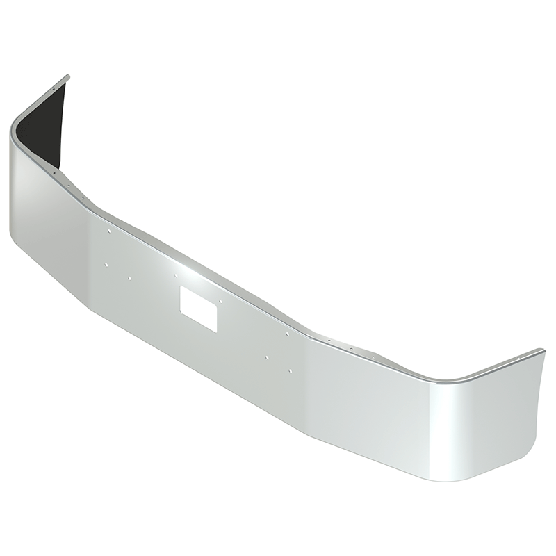 E-HH-0010-17 18'' PETE-87-96 CONV.-377 SET BACK AXLE bumper Light Gray