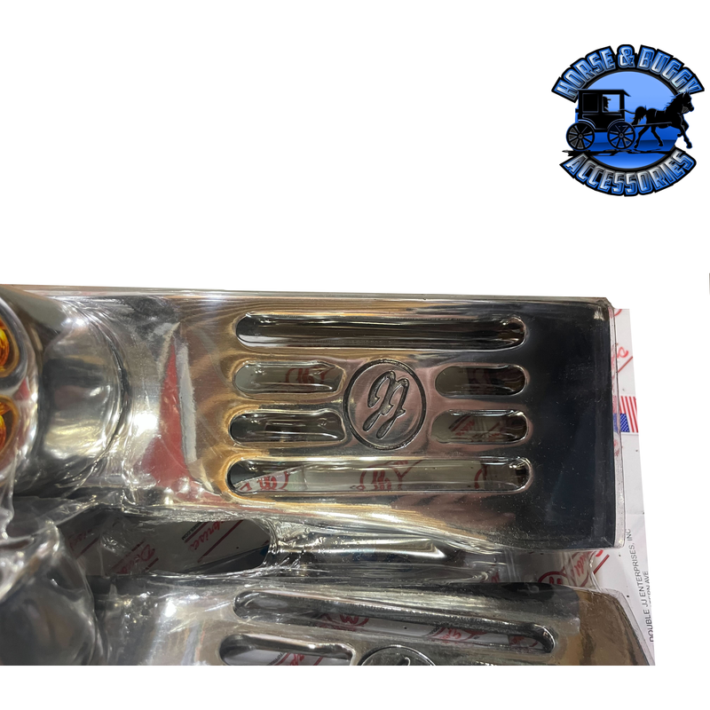 #009-03-389 JJ REAR BLINKER BARS FOR 389 fender bracket Dark Slate Gray