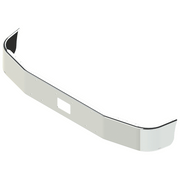 E-HL-0010-15 12'' PETE 385 BUMPER W/TOW SET BACK AXLE (33.06' BETWEEN BOLT SPACING) 112'' PETERBILT BUMPER Light Gray
