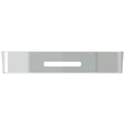 E-HOC-0010-19 16'' PETE 337 BUMPER W/ BOLT & TOW HOLE SET FORWARD AXLE (2015+) PETERBILT BUMPER Gray