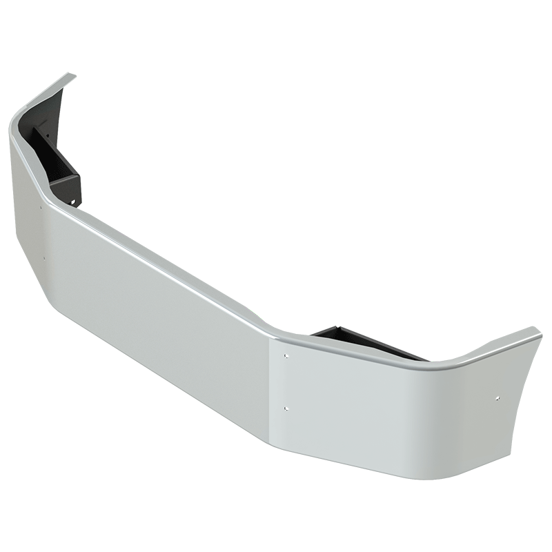 e-hu-0000-17 18'' pete 386 set back axle bumper (06-12) PETERBILT BUMPER Gray