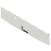 FE-XX1X-74-FL01-UST 20'' KW TAPERED (STANDARD) BLIND MOUNT BOXED BUMPER TOW HOLES (RECESSED LICENSE PLATE) BUMPER Light Gray