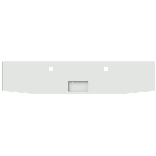 FE-XX1X-74-FL01-UST 20'' KW TAPERED (STANDARD) BLIND MOUNT BOXED BUMPER TOW HOLES (RECESSED LICENSE PLATE) BUMPER Lavender