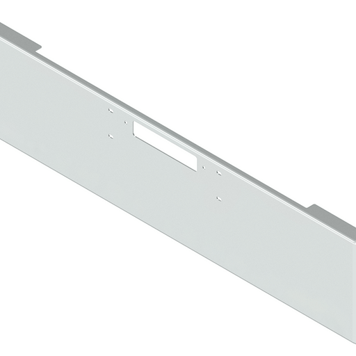 Light Gray e-ic-0010-41  20'' WESTERN STAR rolled end BUMPER W/TOW & BOLT HOLES (CONV. 1989+) 4964 CONSTELLATION,HERITAGE WESTERN STAR BUMPER