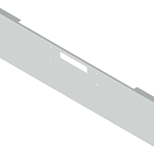 Light Gray E-IC-0010-51 20'' WESTERN STAR BOXED BUMPER W/TOW & BOLT HOLES (CONV. 1989+) 4964 CONSTELLATION,HERITAGE WESTERN STAR BUMPER