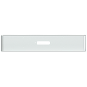 IH-0010-060 2008 AND LATER 4900 EX INTERNATIONAL 18" ROLLED END SQUARE 10 GA STEEL CHROME BOLT HOLES, CENTER TOW PIN HOLE BUMPER Lavender