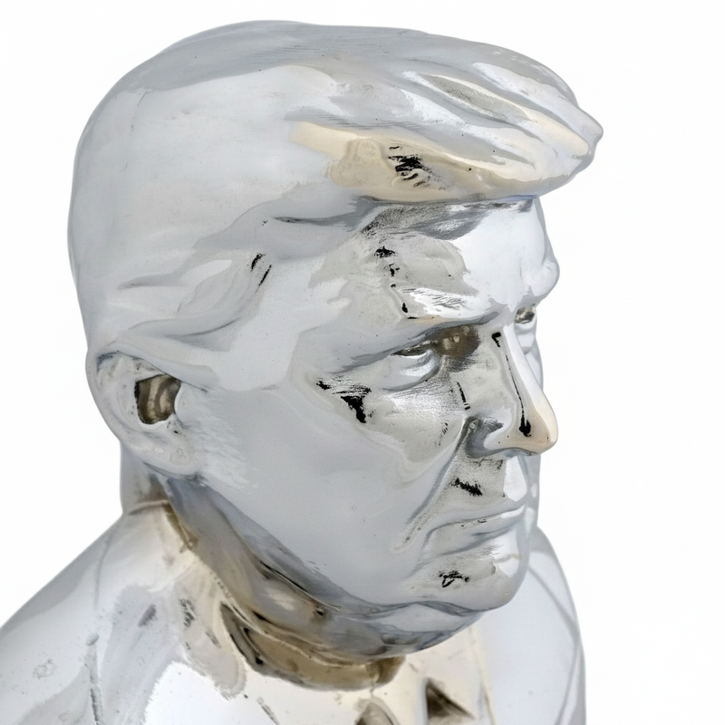 Chromed Trump hood pull ornaments (Lifetime Warrenty) #DJT-HP-C