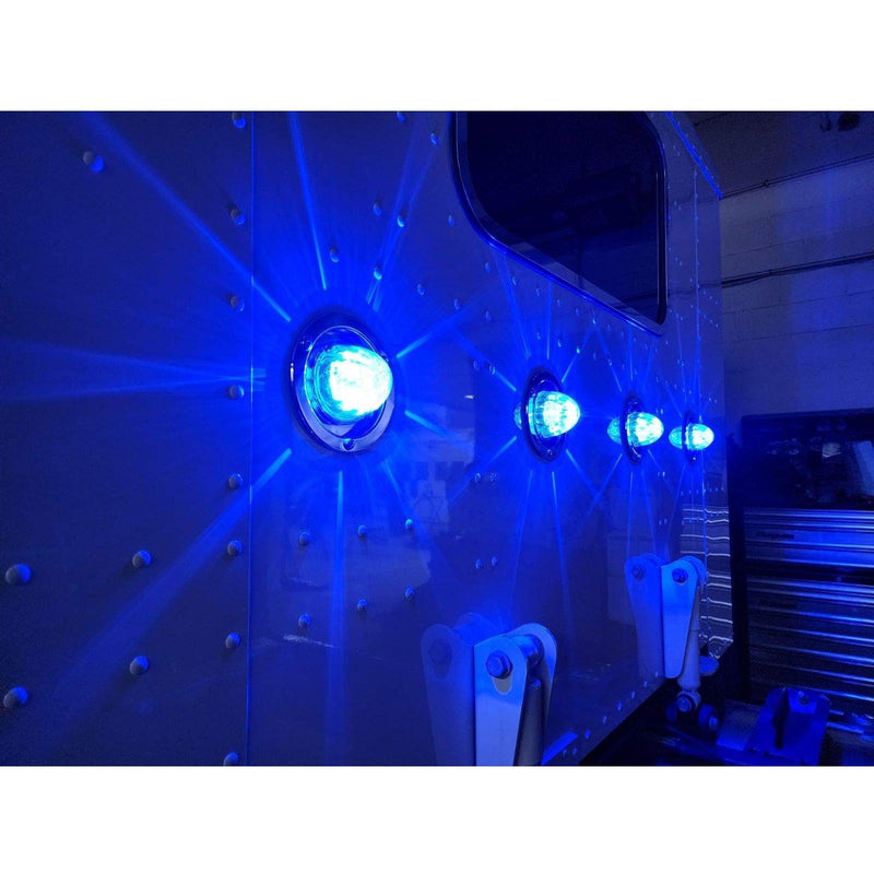 Watermelon (Starburst) light LED with Tower Bulb & Lock Ring (Choose color) Watermelon Light Amber,Red,Amber/Blue,Amber/Green,Amber/Purple,Clear Amber,Clear Red,Red/Blue,Red/Green,Red/Purple,Red/White Midnight Blue