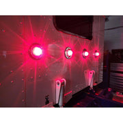 Watermelon (Starburst) light LED with Tower Bulb & Lock Ring (Choose color) Watermelon Light Amber,Red,Amber/Blue,Amber/Green,Amber/Purple,Clear Amber,Clear Red,Red/Blue,Red/Green,Red/Purple,Red/White Dark Slate Gray