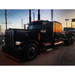 Gray Peterbilt 389 (9) RD 3/4" holes (No lights) FX downglow 6.5" Bodyline paintable aluminuim, (wiring harness included) #a942059