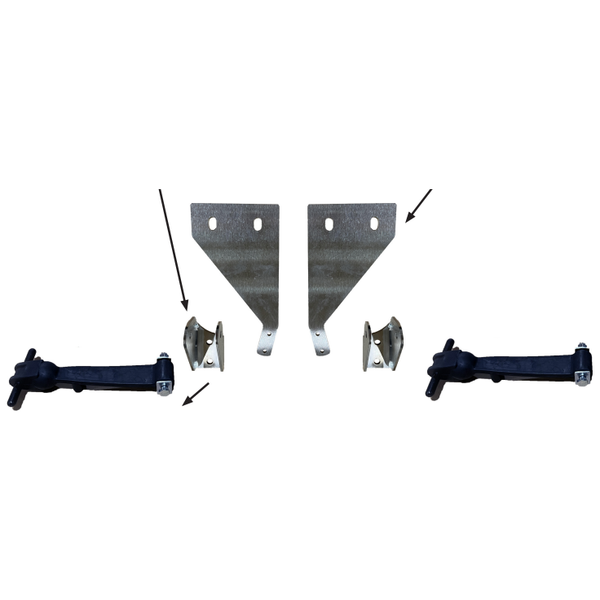 PFT-589-HHL Peterbilt 589 hidden hood latch kits (Sold in pairs