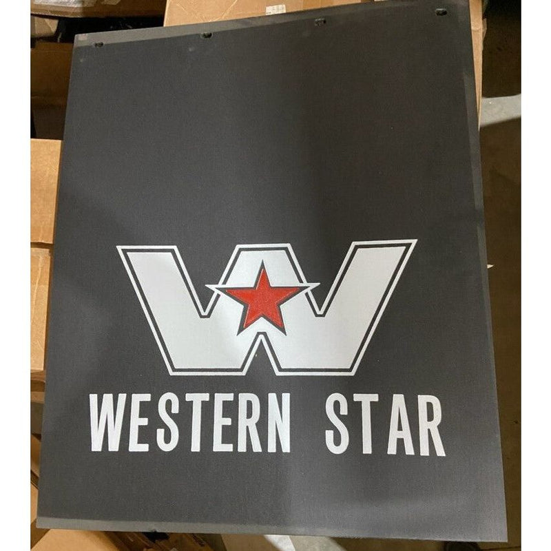 MUD-382430-135 WESTERN STAR MUDFLAP (24 X 30) Dark Slate Gray