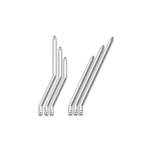 SHIFTER BIG TUBE 1.5" DIAMETER SS DOUBLE BEND FOR PETERBILT Light Gray