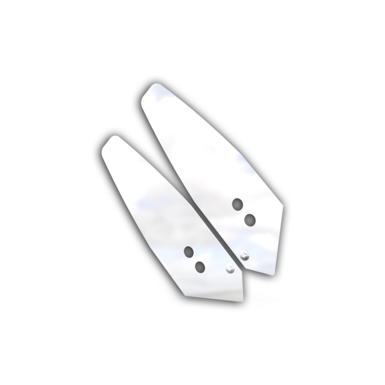 30735 Hood Latch Trim with Dimple for behind the catch for Peterbilt 589 Lavender