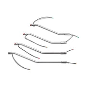 Roadworks Big Tube Double Bend Silent Shifter Peterbilt 379 389 SHIFTER 30",36",42",48" Light Gray