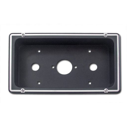 10701 ICON RXT Recessed License Plate Adapters Dark Slate Gray