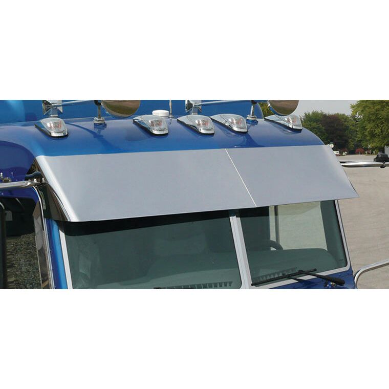 PETERBILT ULTRACAB W/CAB MNTD MIRS 14.5" BLIND MNT DROP VISOR '05+ #35022