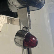 SS-1061 universal (straight) mirror brackets for stud mount lights UNIVERSAL Dark Gray