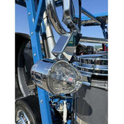 SS-1062 universal angled mirror brackets for stud mount lights Peterbilt Kenworth UNIVERSAL Dark Slate Gray