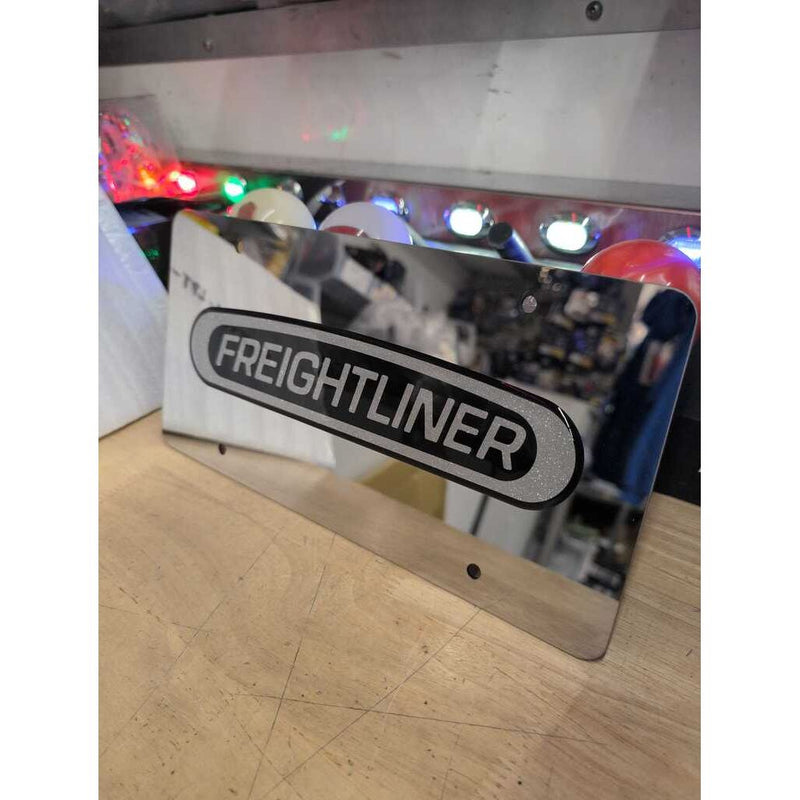 PLACA DE MATRÍCULA ESTILO PETERBILT