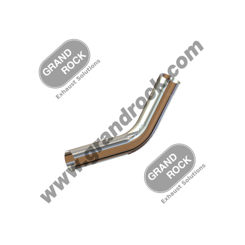 KW-17876C  ELBOW,5"60DEG ID/OD CHROME