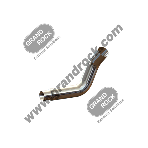 KW6-1271RC  6"2-BEND OD/R5"OD PIPE RIGHT CHR